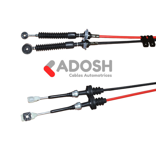 Cable Selector de Cambios (TGS Cable & Clip Assy) para Kia K2700 (6 Velocidades) - 43740-4E020